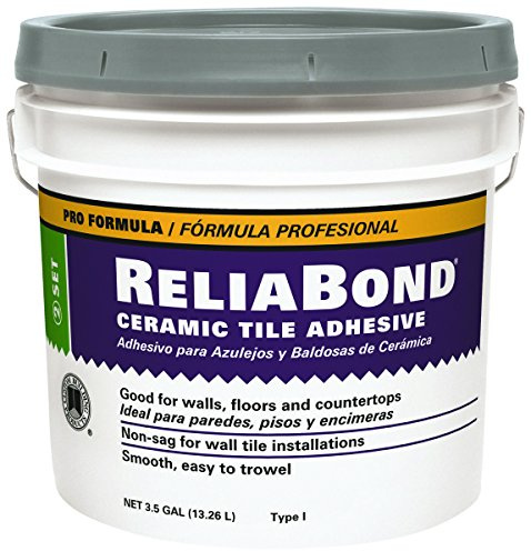 Custom Building Products Rbm3 Reliabond Multi-purpose Ceramic Tile Adhesive, 3.5 Gal