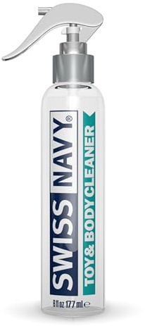 SWISS NAVY - Toy & Body Cleaner - Designed for Hygenic Cleaning of Toys & Intimate Areas - for Any Skin Type - 177ml