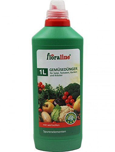 Floraline flüssiger Gemüsedünger 1ltr Flüssigdünger Dünger