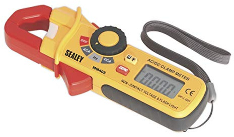 Sealey MM405 Mini AC/DC Clamp Meter, Multicoloured