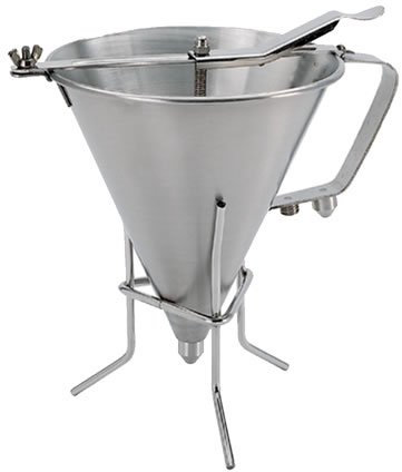 De Buyer - 3354.10 - Automatischer fondanttrichter mit 3 auslaufmaßen - 1,5 l - 1,5 l. ohne stand