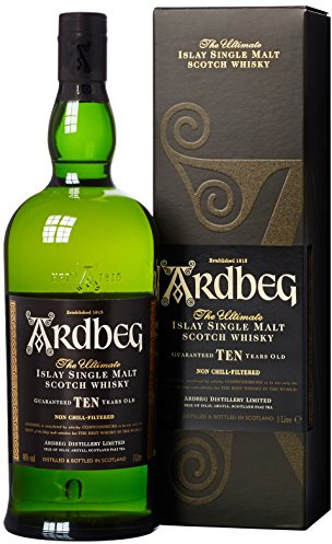 Ardbeg 10 Ans Single Malt Whisky 1 L