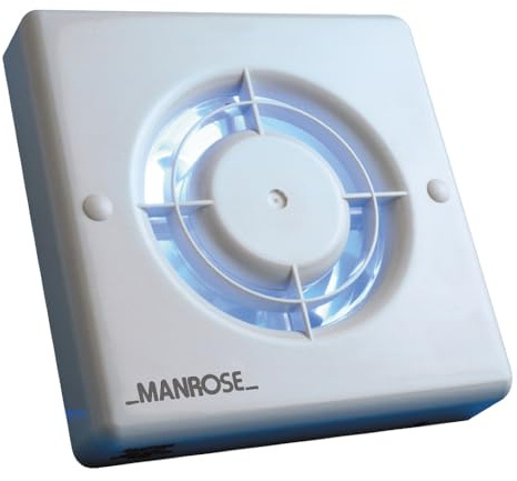Genuine Manrose Extractor Fan No Timer XF100S - 4 inch/100 mm