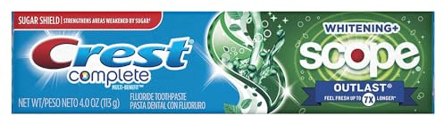 Crest Complete Xwht+scp Ol Mnt 4 Oz