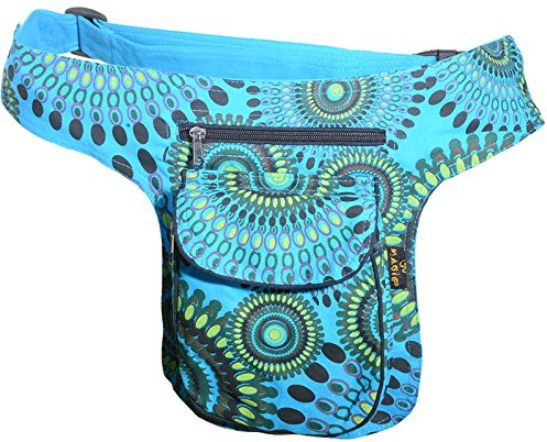 Kunst und Magie Bauchtasche Mandala-Print Gürteltasche Festivaltasche