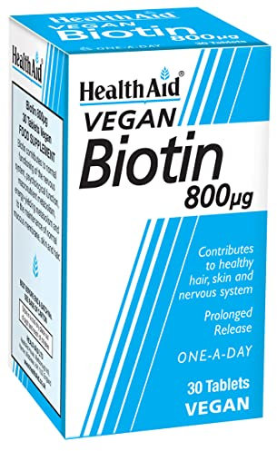 HealthAid Biotin 800μg - 30 Tablets