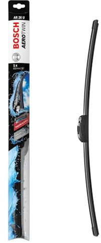 Bosch Aerotwin AR26U - Front Windscreen Wiper - Replacement Blade - Comes with Pre-assembled Adapter - 1 Blade, 650mm