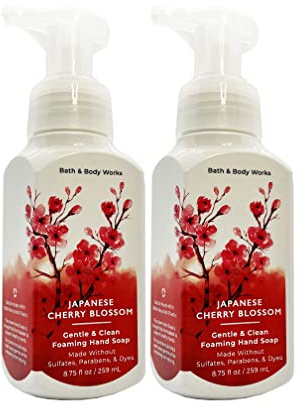 Bath & Body Works, sanft Schäumendes Hand Seife. Japanische Kirschblüte (2er Pack)