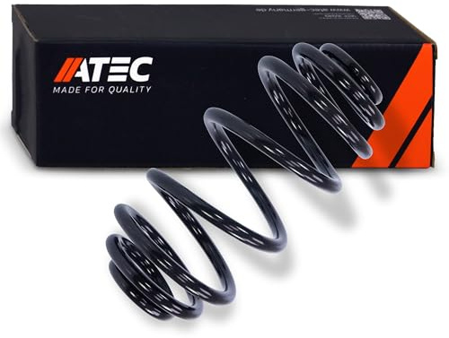 ATEC Germany 1x Fahrwerksfeder hinten Schraubenfeder | Kompatibel mit: OPEL ZAFIRA / ZAFIRA FAMILY B, ZAFIRA B Kasten/Großraumlimousine