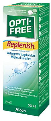 Opti Free Replenish Kontaktlinsen-Pflegemittel, Einzelflasche, 1 x 300 ml