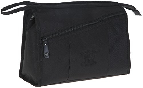 ELEPHANT Kulturbeutel Beautycase Washbag SAMI 3650 SCHWARZ | Damen Herren Kosmetiktasche Travel Reise Beautycase 5L Bodenfach Innentasche Badetasche Bad Camping Outdoor Gym Sauna