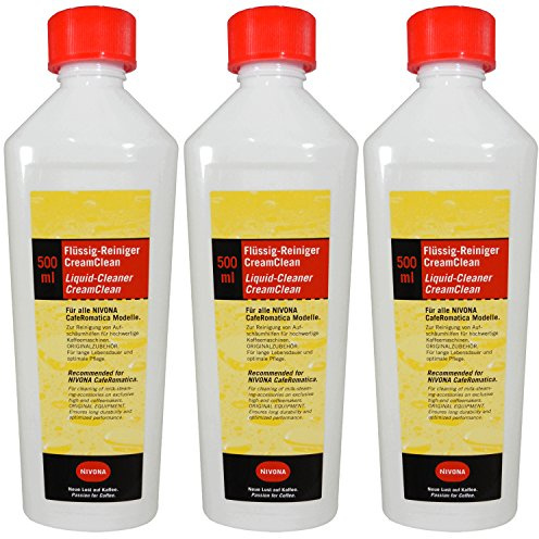 3er Pack Nivona Flüssig-Reiniger / MILCHREINIGER / NIRK 705 - 390700500 - 500 ml