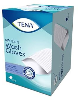 Tena Wash Glove - 6 paquets de 200 gants