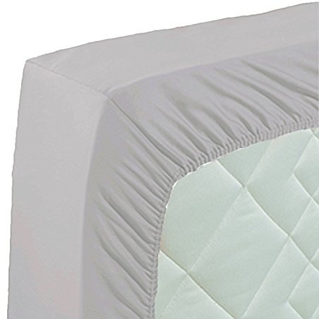 Curt Bauer Spannbettlaken, Silber, 140 x 200 cm