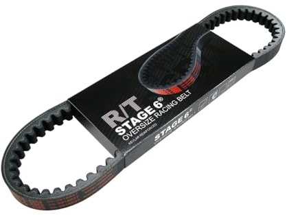 Keilriemen Stage6 R/T Oversize CVT Minarelli lang | Höhe 10,6 mm, Aramidfaser verstärkt kompatibel mit Yamaha Neos 50 bis Bj. 07/2007, Yamaha Jog RR 50 LC