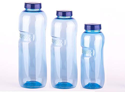 Trinkflaschen-Set: 1L + 0,75L + 0,5L aus Tritan / Wasserflasche / BPA-frei