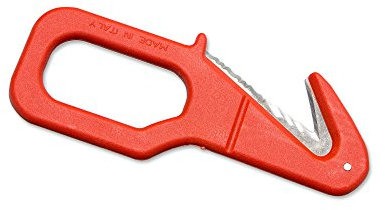 FKMD Herren Rettungsmesser Rescue Diving, rot, One Size