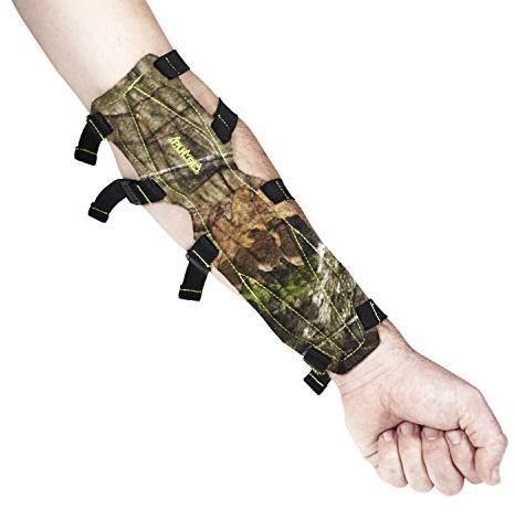 Allen Company Pulse Molded 4-Strap Archery Armguard, 12, Mossy Oak Break-Up, One Size (4120)