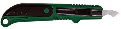 Cutter Taglia Vetro Sintetico In Pvc Resistente. Con Blocco Lama E 2 Lame Di Ricambio Incluse. In Blister.