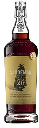Sandeman 20 Year Old Tawny Port Wine, 75 cl | Features fortified wine with rich fruit depth, sweetness and a smooth finish.