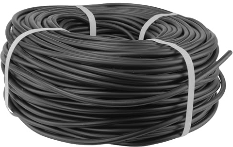 Garden Automatic Irrigation Flexible Micro dripper Pipe 4mm/6mm Takes Water from The Supply to to Individual Plants,Pipe Length 25m