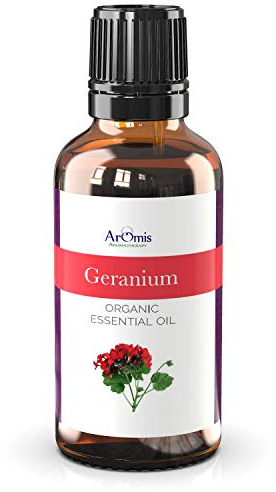ArOmis Geranium Essential Oil - 100% Pure Therapeutic Grade - Undiluted, Premium Oil - 150 Micron Filtered, Perfect for Aromatherapy Diffusers (30ml / 1 fl oz)