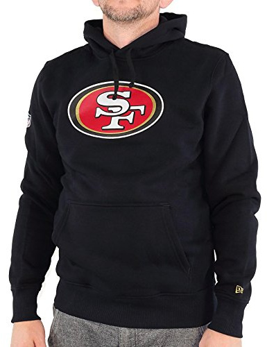 New Era Herren Kapuzenpullover NFL Team Logo PO Hoodie San Francisco 49ERS