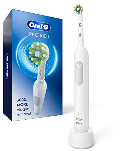 Oral-B Pro 1000 Rechargeable Electric Toothbrush, White