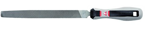 Bellota 4001-4 ENT. MB - Lima plana punta para mecánico, entrefina (mango bimaterial, 4)