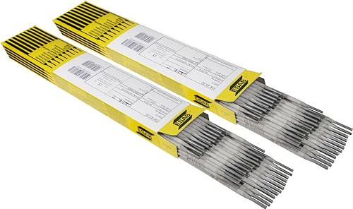 Güde 16990 Elektroden ESAB 2,0 300 MM DÜNN (Dünnumhüllte Elektrode, für alle Schweißpositionen geeignet, VE 190 Stück) Grau