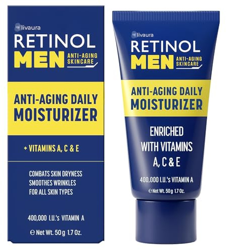 Retinol Daily Moisturizer for Men, 1.7 Fluid Ounce