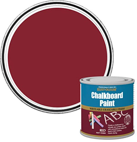 Rust-Oleum Chalkboard Paint Red 250ml