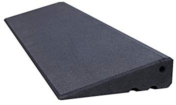 Bordsteinkanten-Rampe Bordsteinrampe Schwellenrampe Überfahrrampe Autorampe Excellent 75 mm Höhe schwarz