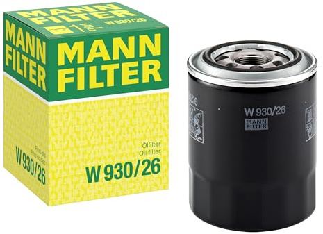 MANN-FILTER W 930/26 Ölfilter - für Pkw + Transporter | Für PKW, Hohe Filtrationsleistung, Optimaler Motorschutz, Hochwertige Dichtung, Echte OE-Technologie