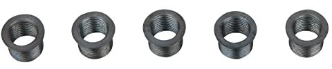 KS Tools 150.5056 Gewindebuchse m.Bund L=12mm,IG=M10x1,25/AG=M12x1,25, 5er Pack