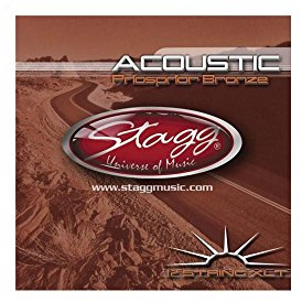 Stagg AC-12ST-PH Extra Light Acoustic Gitarrensaiten (12-er Pack)