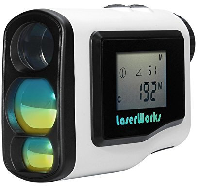 BW 600 metre Télémètre laser Golf – Zoom 6 x, affichage LCD, mode brouillard, mode de numérisation, imperméable à l'eau