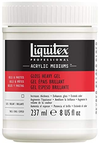 Liquitex Professional Gloss Heavy Gel Medium, 237 ml