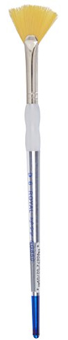 Royal Soft-Grip Series SG850 Gold Taklon Fan (Size 6)