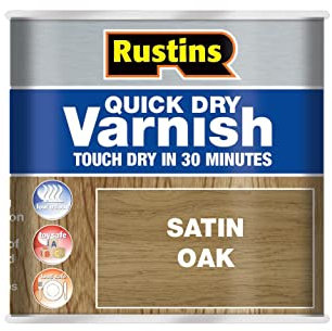 Rustins Quick Dry Varnish Oak 250ml