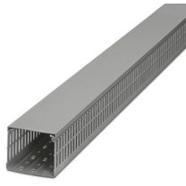 Phoenix 3240194 2 m PVC-System kabelrinnensystem – Kabel (PVC, V0, grau, 2 m, 80 mm, 60 mm)
