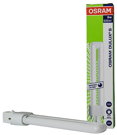 Energiesparlampe, G23/9W-840, DULUX® S, 1 Stück