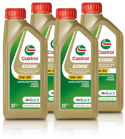 4x 1 L = 4 Liter Castrol Edge Fluid Titanium 5W-30 C3 Motoröl