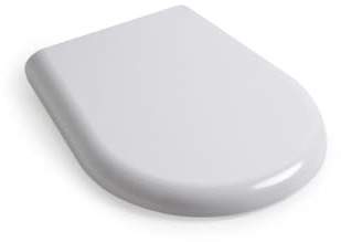 Kiamami Valentina - Tavoletta wc in materiale termoindurente bianco con chiusura soft close | Soave