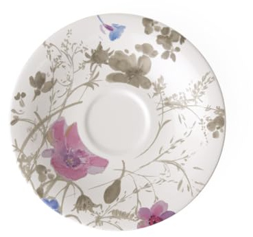 Villeroy & Boch 10-4104-1310 Mariefleur Basic Premium Porcelain Sugar Bowl, White/Multicoloured, Kaffeeuntertasse, 16 cm
