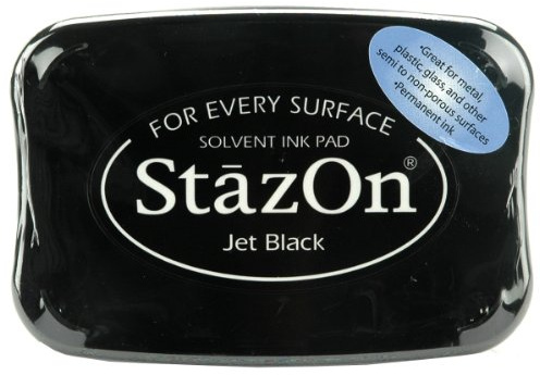 Tampon encreur Stazon noir