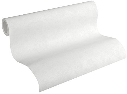A.S. Création papier peint intissé Pop Style papier peint uni 10,05 m x 0,53 m beige crème métallisé 116055 1160-55