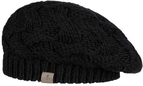 LIERYS Jesila Baskenmütze Strickbaske Made in Germany Damen Herbst Winter