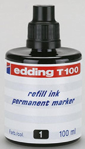 Nachfülltusche für Permanantmarker T100 100ml schwarz
