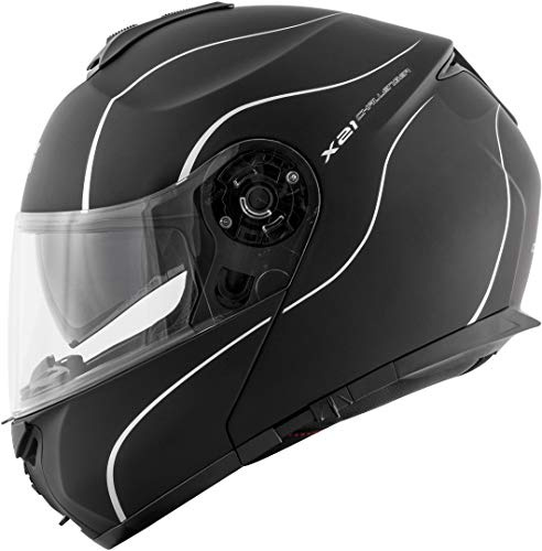 Givi HPS HX21 Klapphelm Challenger, Schwarz Matt, XXL